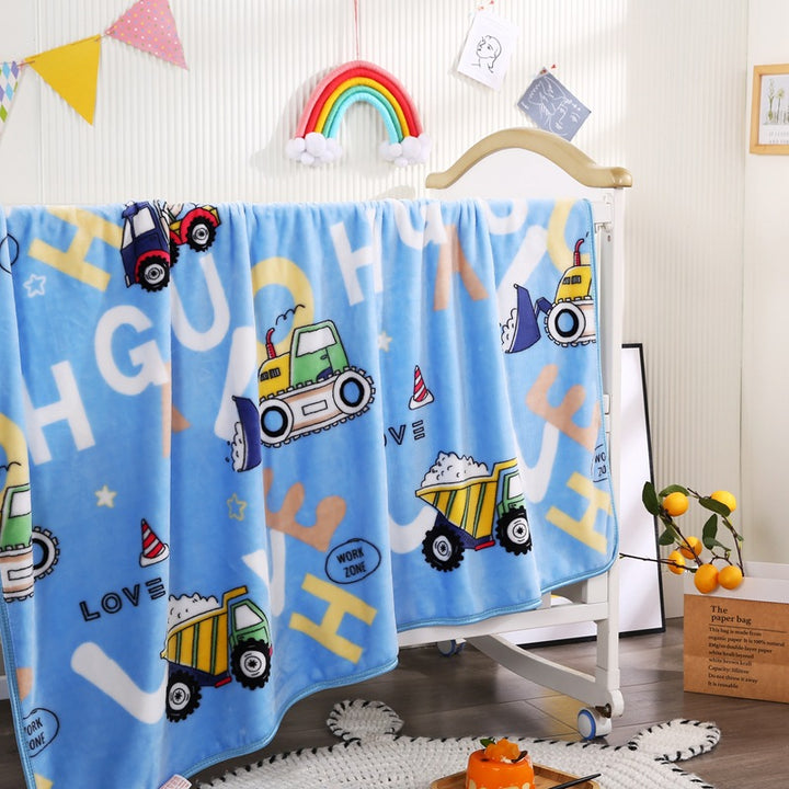 Children's Cartoon Character Fleece Blanket Stornfield