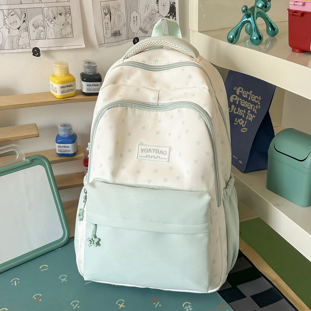 Star-Emblazoned School Backpack Stornfield