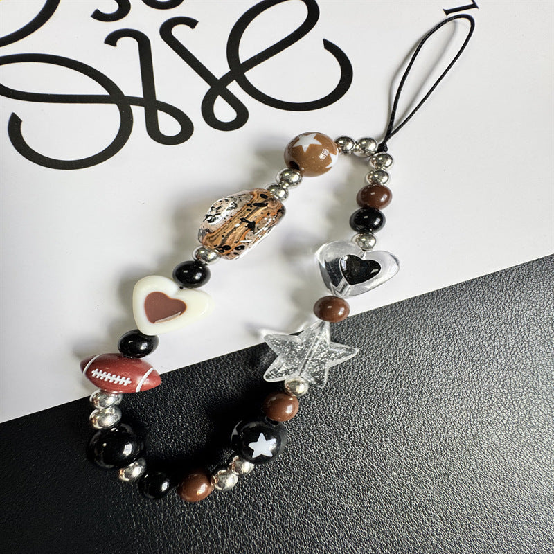Themed Charm Beaded Phone Lanyard Stornfield