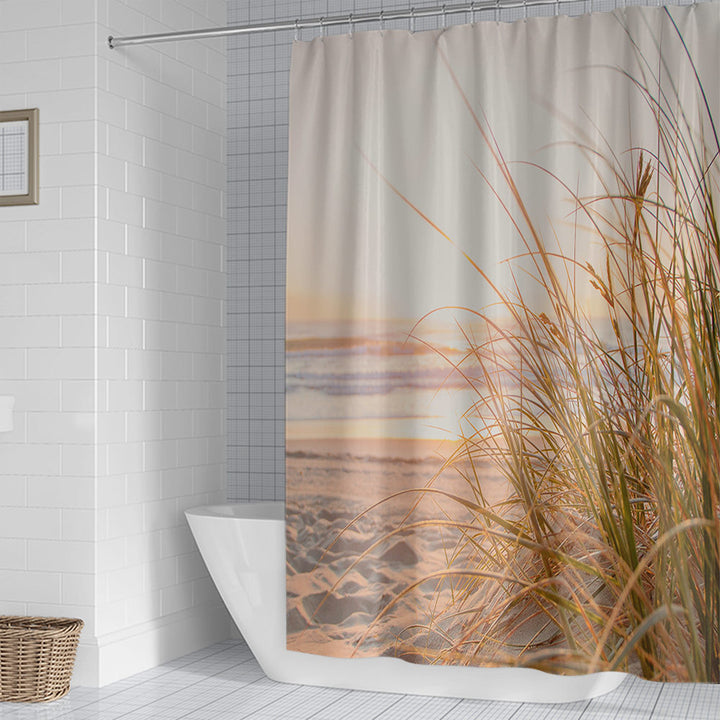 Floral Hydrangea Pattern Shower Curtain Stornfield