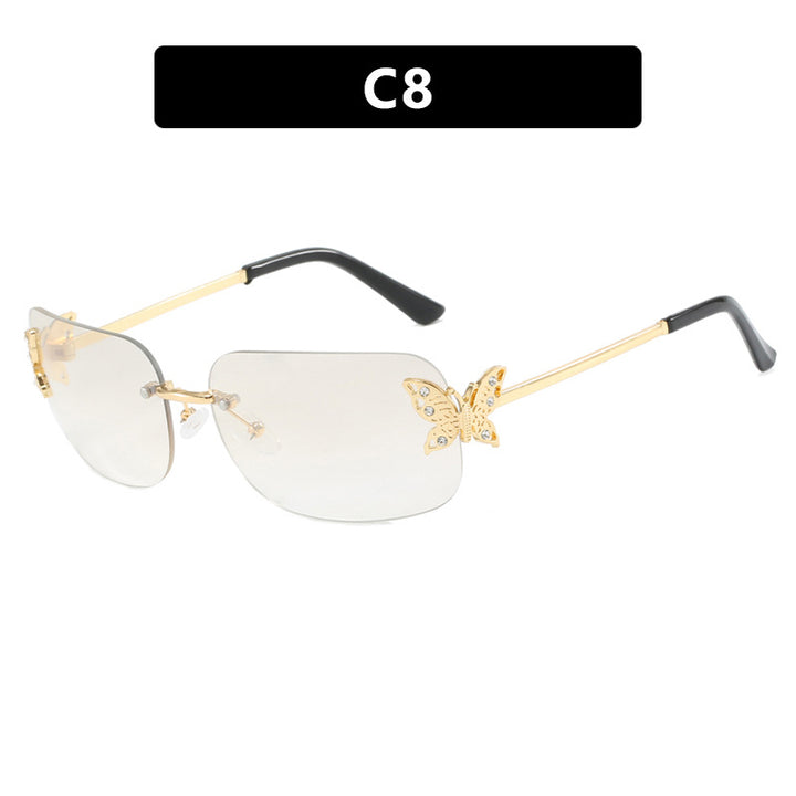 Ladies fashionable sunglasses with delicate butterfly design and protective lenses Stornfield