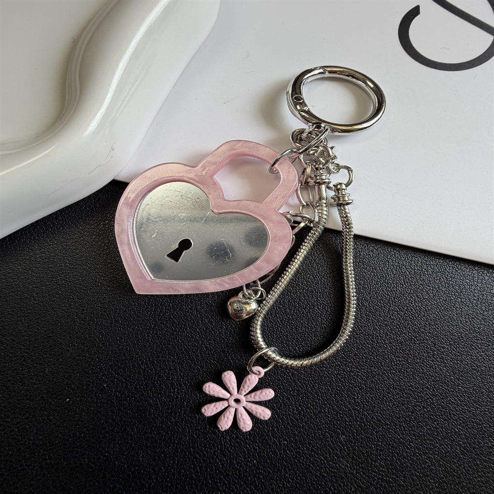 Decorative Heart Lock Keychain Stornfield