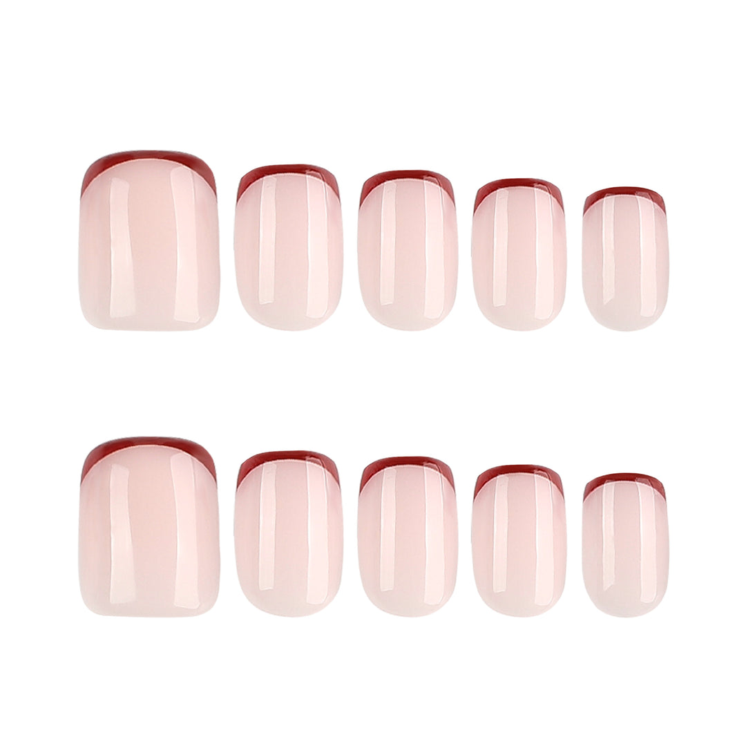 Elegant and stylish nail art with narrow colored accents Stornfield