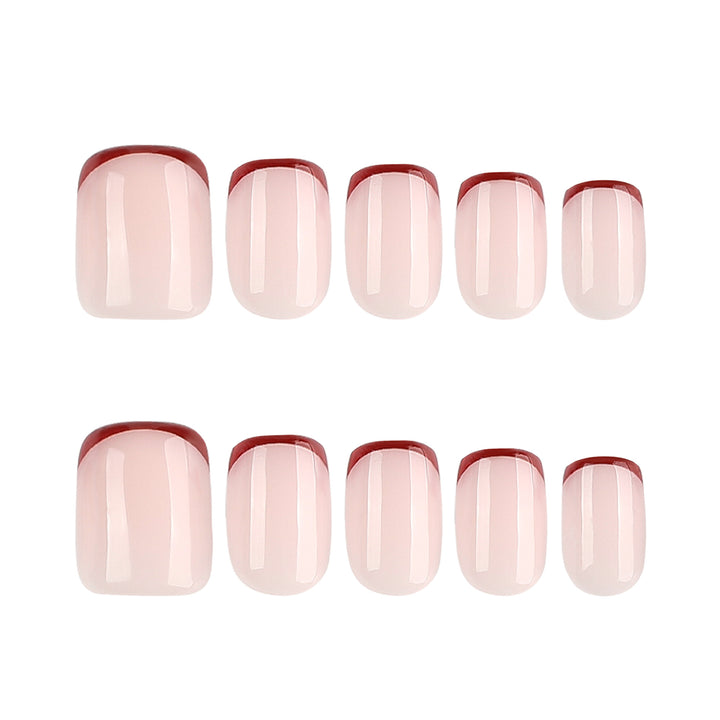 Elegant and stylish nail art with narrow colored accents Stornfield