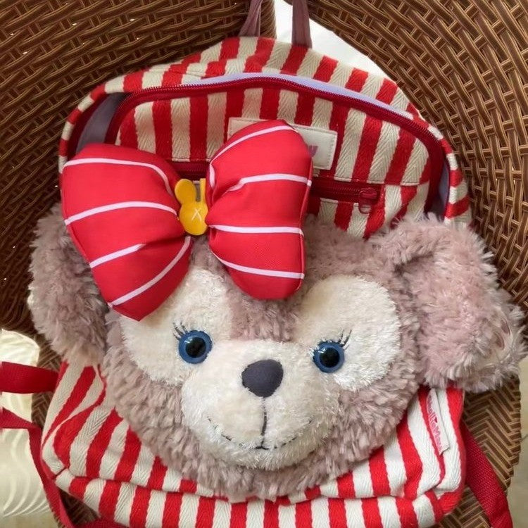 Plush backpack with playful animal design Stornfield