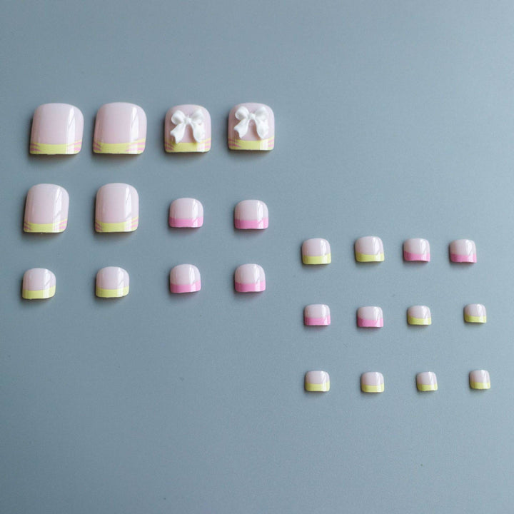 Decorative French Pedicure Kit
