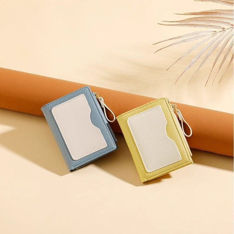 Textured  Leather Zippered Card Holder Stornfield