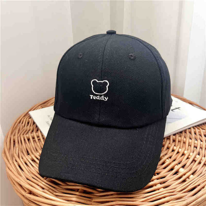 Women's Playful Teddy Bear Embroidered Baseball Cap Stornfield