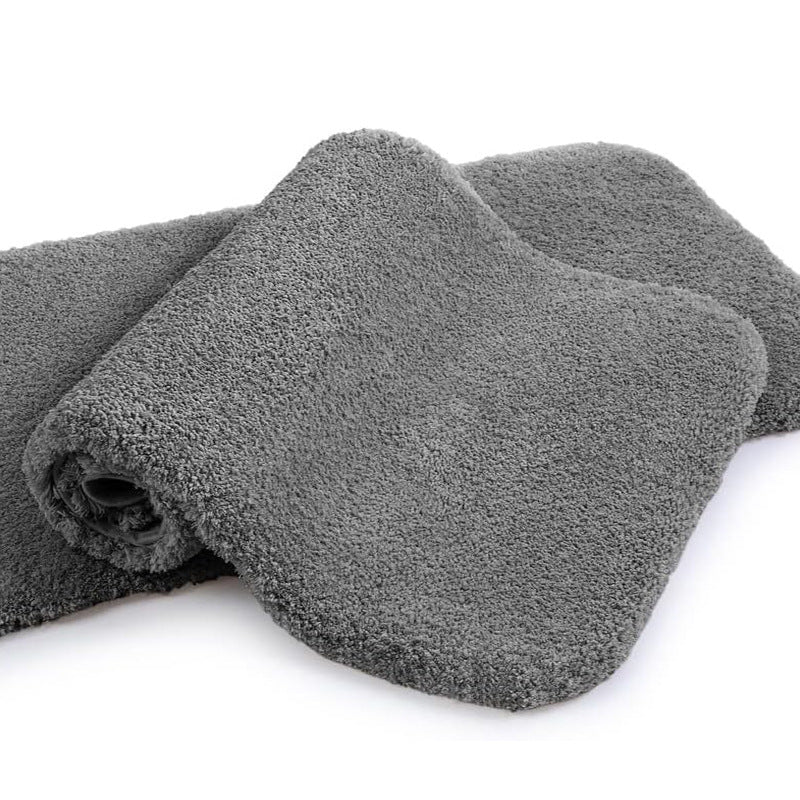 Absorbent Plush Bath Rug for Bathroom