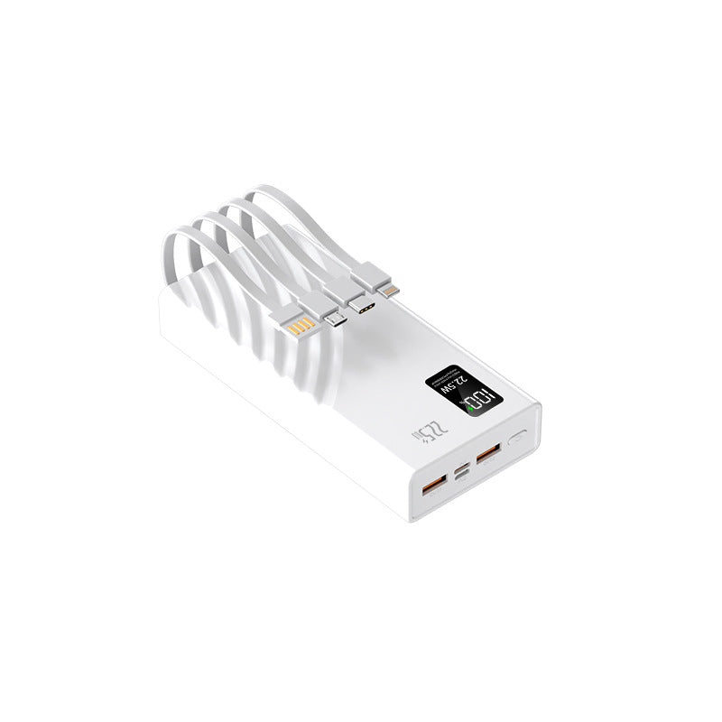 High-performance power bank with multifunctional connection options Stornfield