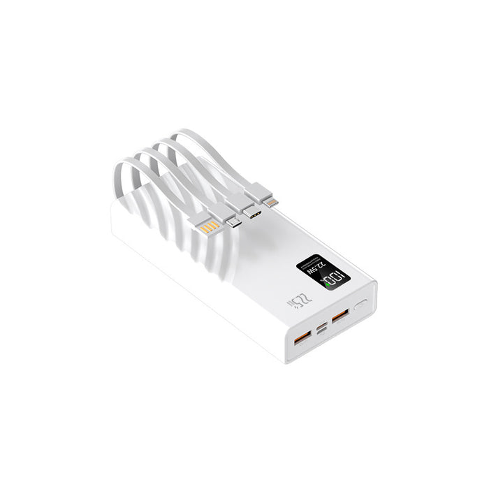 High-performance power bank with multifunctional connection options Stornfield