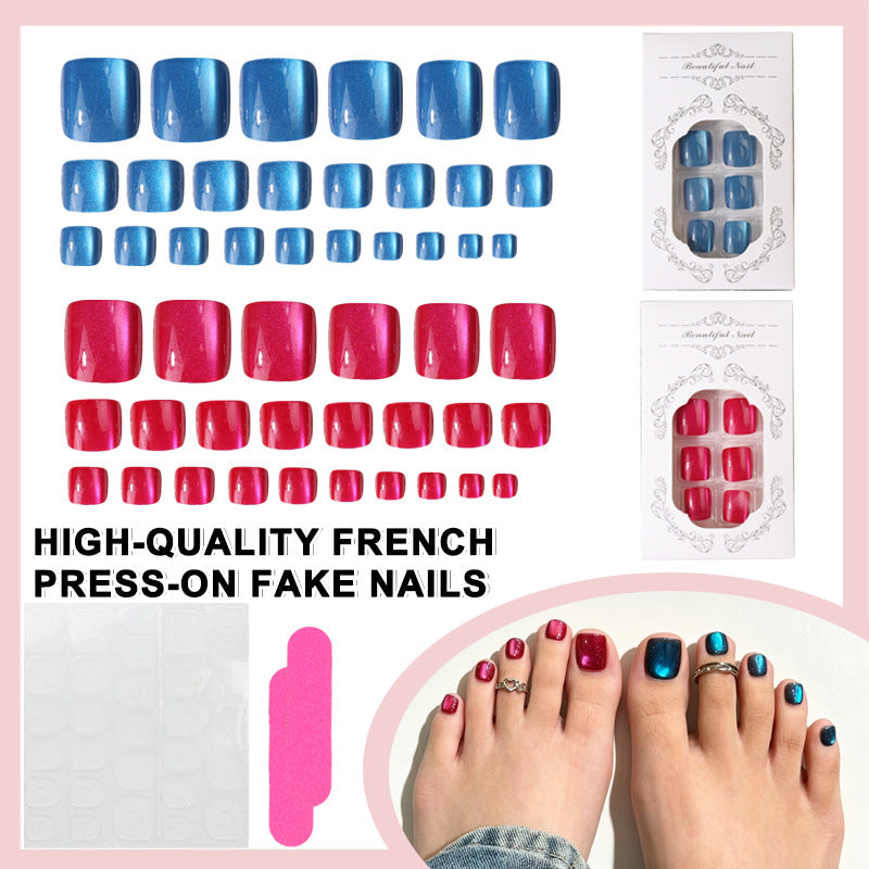 French Tip Press-On Nail Set Stornfield