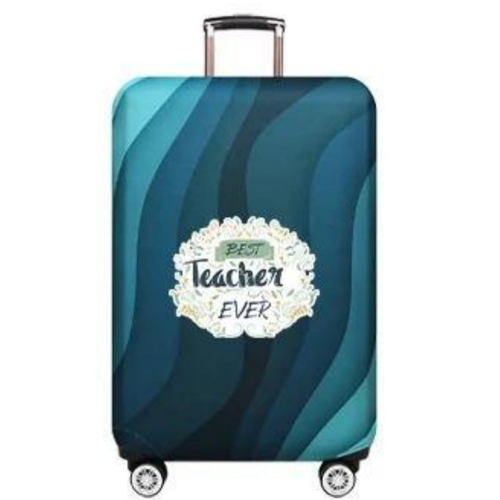 Women's Hard Shell Suitcase with Creative Teacher Design Stornfield
