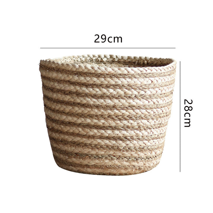 Natural decoration basket Stornfield