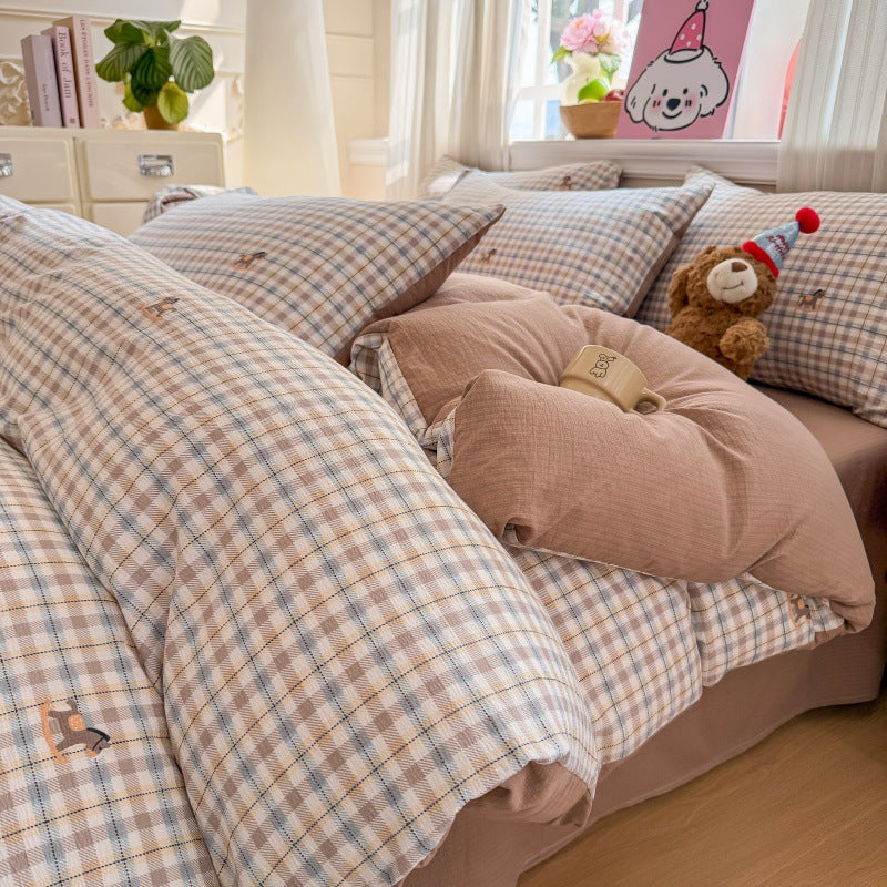 Cartoon-Themed Bedding Set