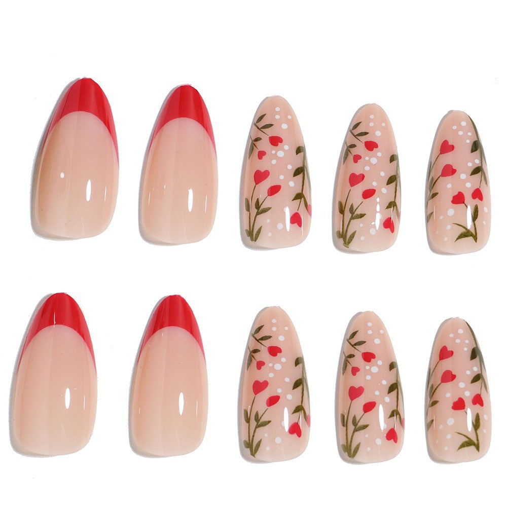 Decorative Press-On Nail Set Stornfield