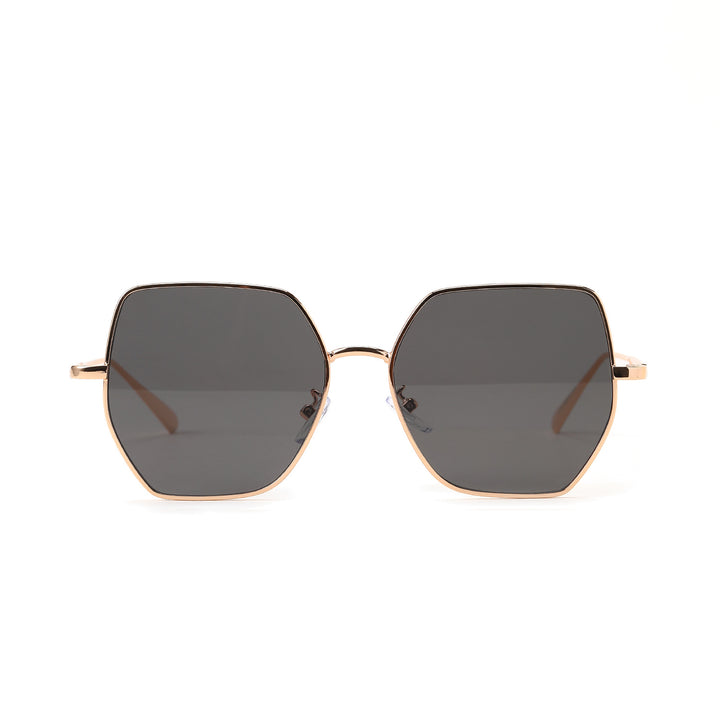 Women fashionable hexagonal sunglasses with UV protection Stornfield