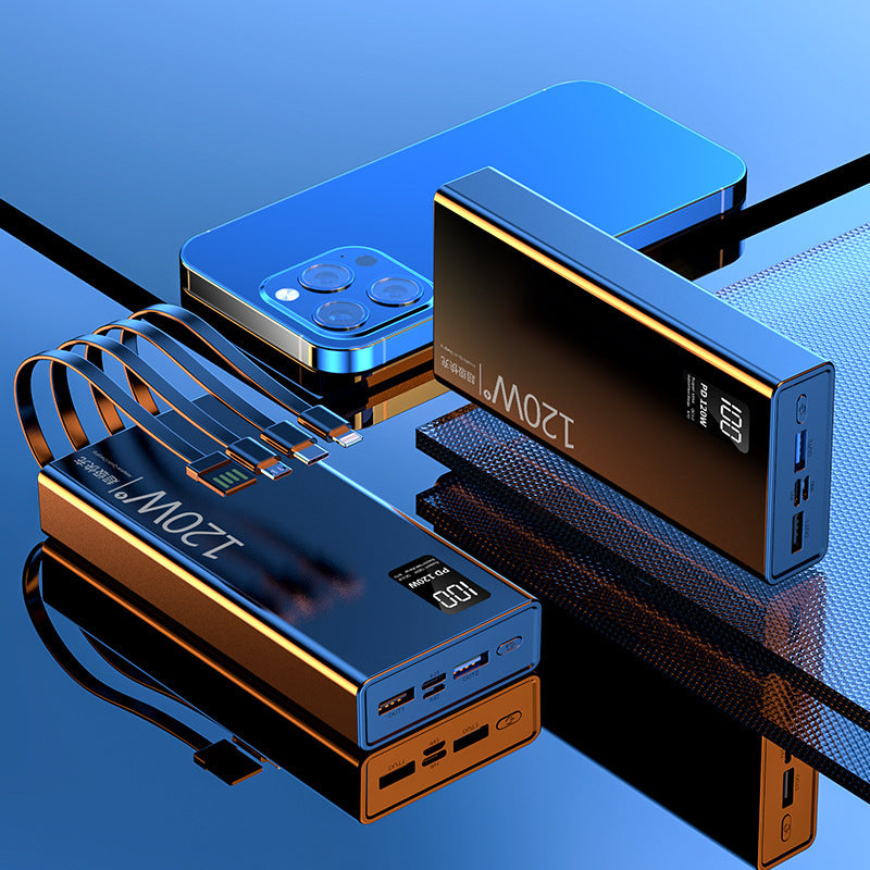High-performance power bank with digital charging display Stornfield