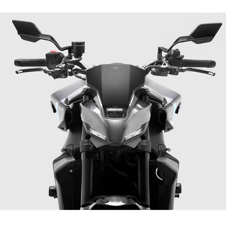 Motorcycle rearview mirror with modern, aerodynamic design Stornfield
