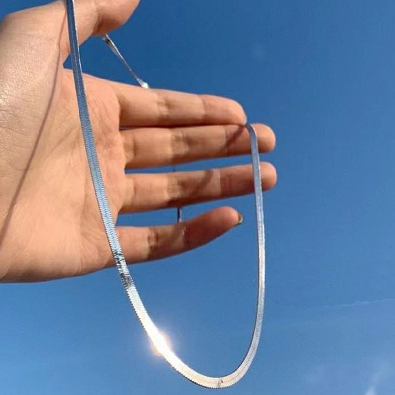 Sleek Snake Chain Necklace Stornfield