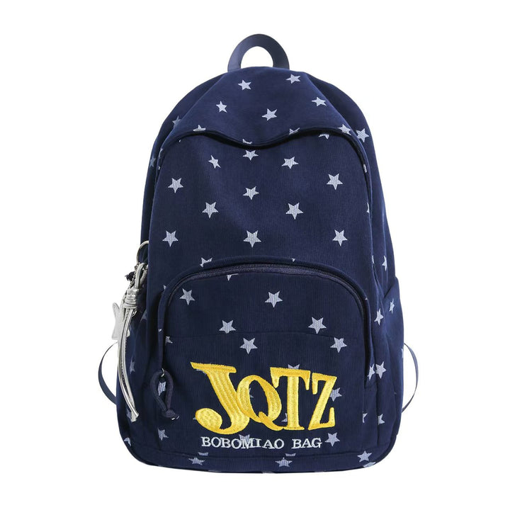 Lightweight Star-Patterned Backpack Stornfield