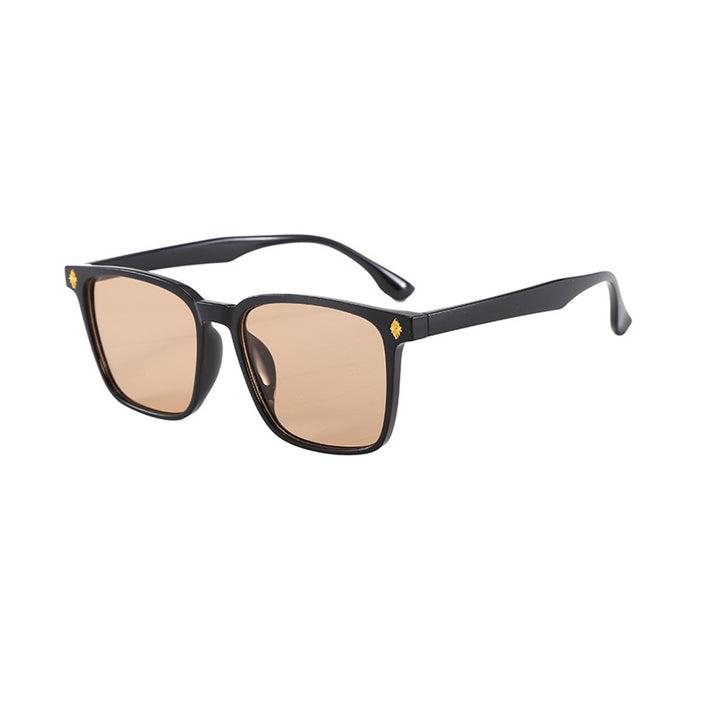 Men's Modern Square Frame Sunglasses Stornfield