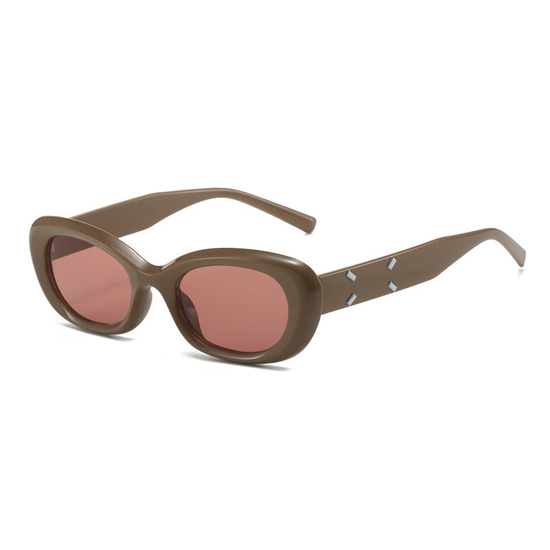 Fashion-Forward Oversized Rectangular Sunglasses Stornfield