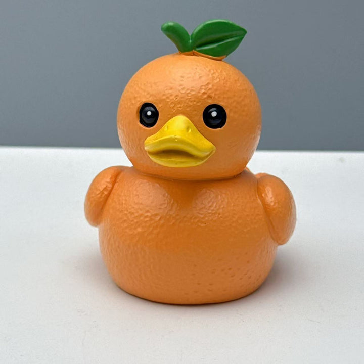 Funny rubber duck with vegetable motif Stornfield