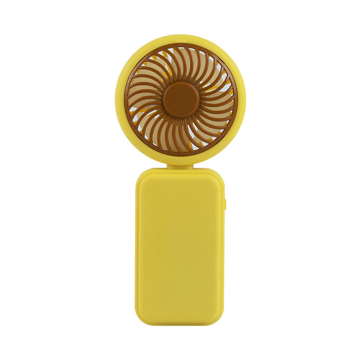 Women's Portable Handheld Fan with USB Charging Function and Adjustable Tilt Angle Stornfield