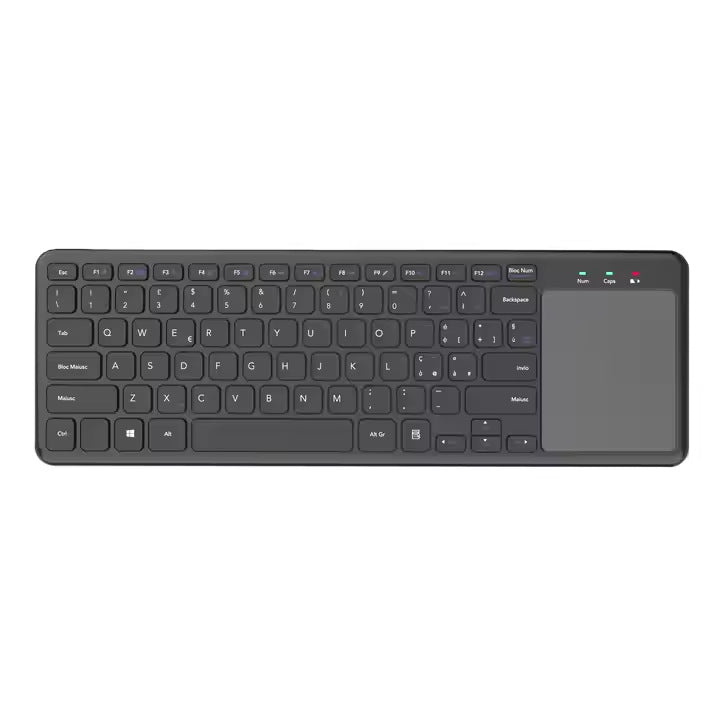 Ultra-Slim Wireless Keyboard with Touchpad Stornfield