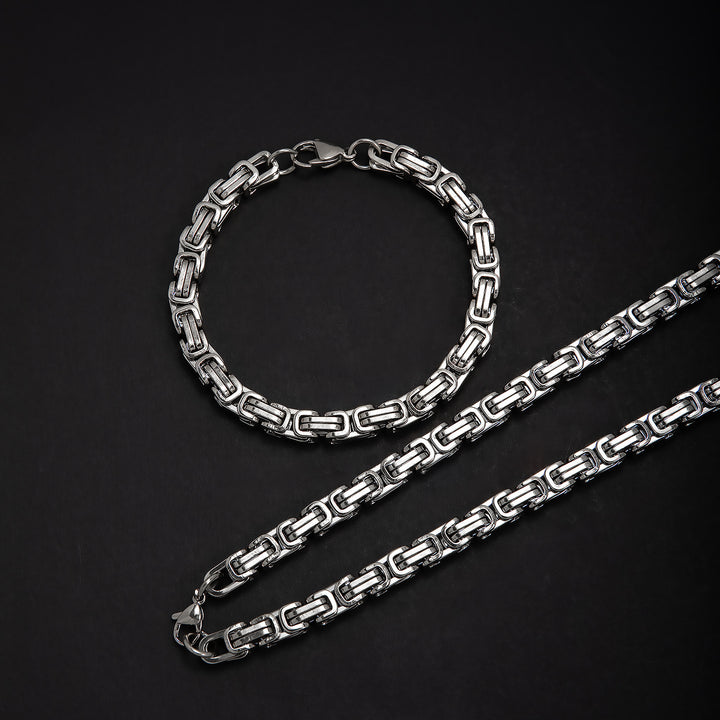 Chunky Link Chain Jewelry Set Stornfield