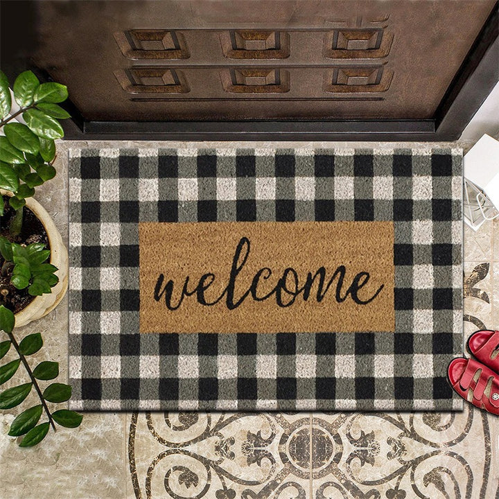 Bear-Themed Welcome Mat