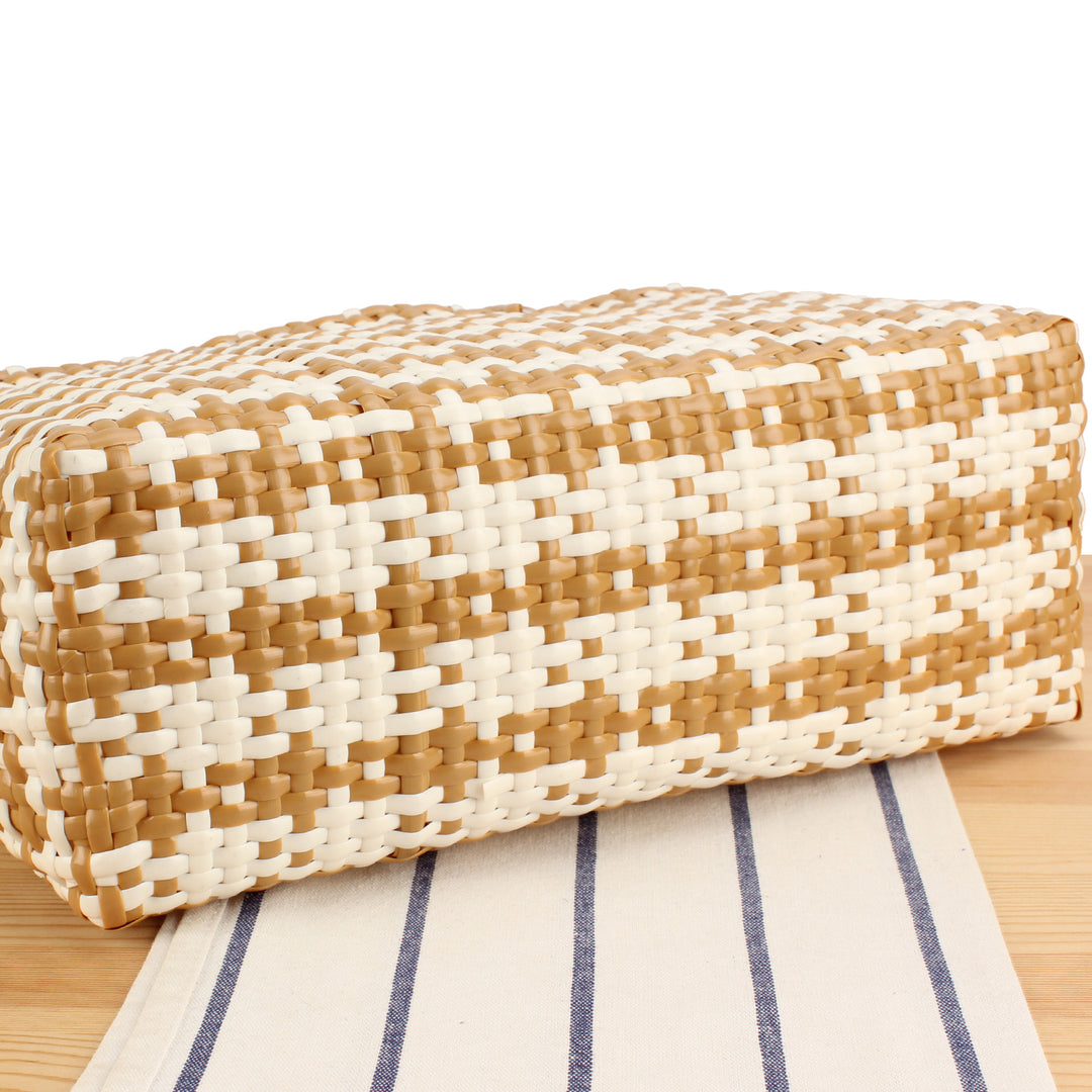 Braided Tote Bag with Stylish Patterns Stornfield