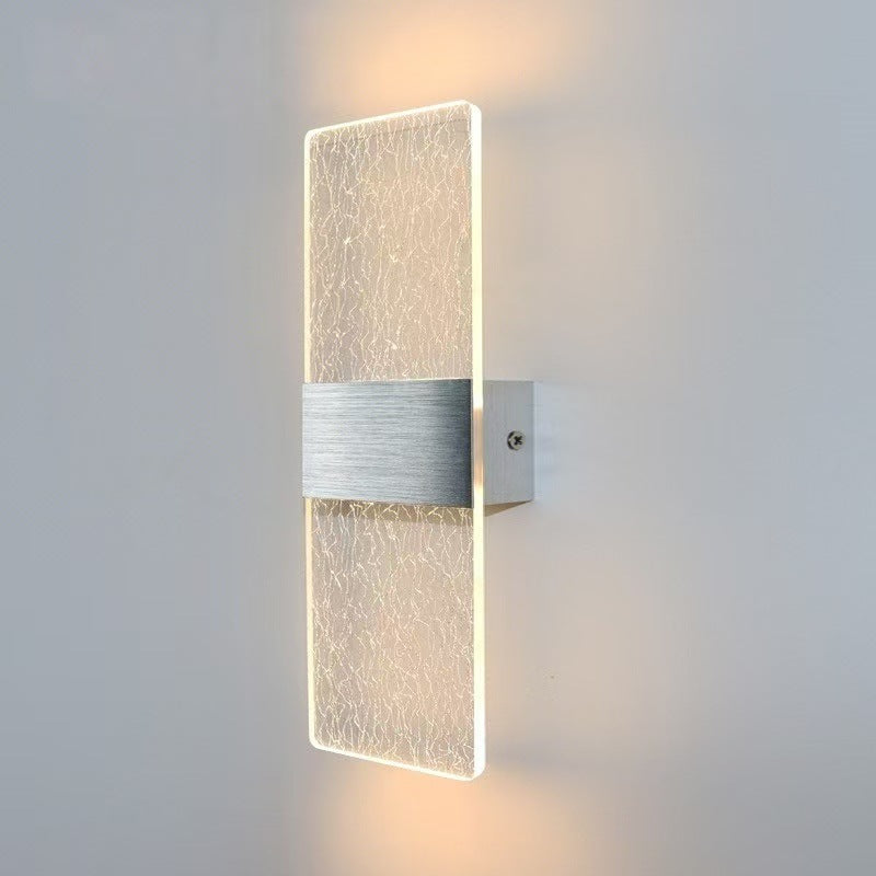 Contemporary Crystal Wall Sconce