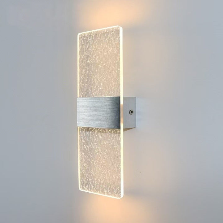 Contemporary Crystal Wall Sconce