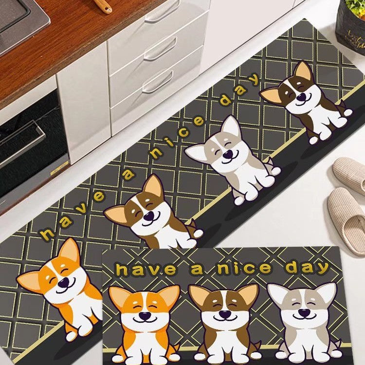 Cat-Themed Kitchen Mat Stornfield