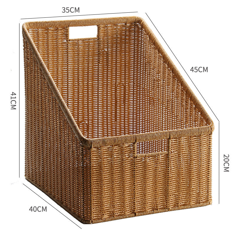 Unisex Spacious Storage Basket made of Woven Natural Material Stornfield