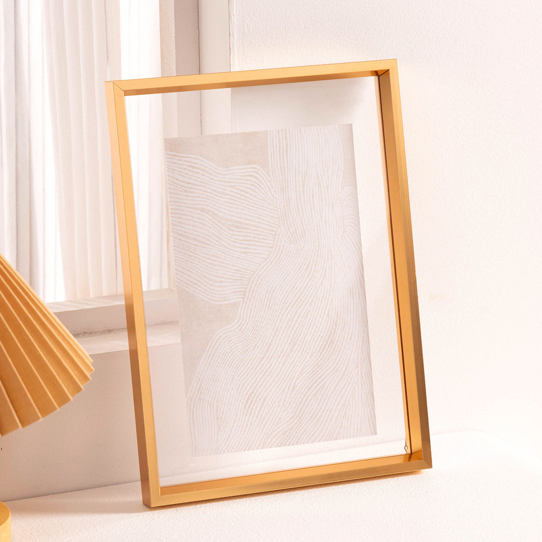 Artistic Framed Cat Illustration
