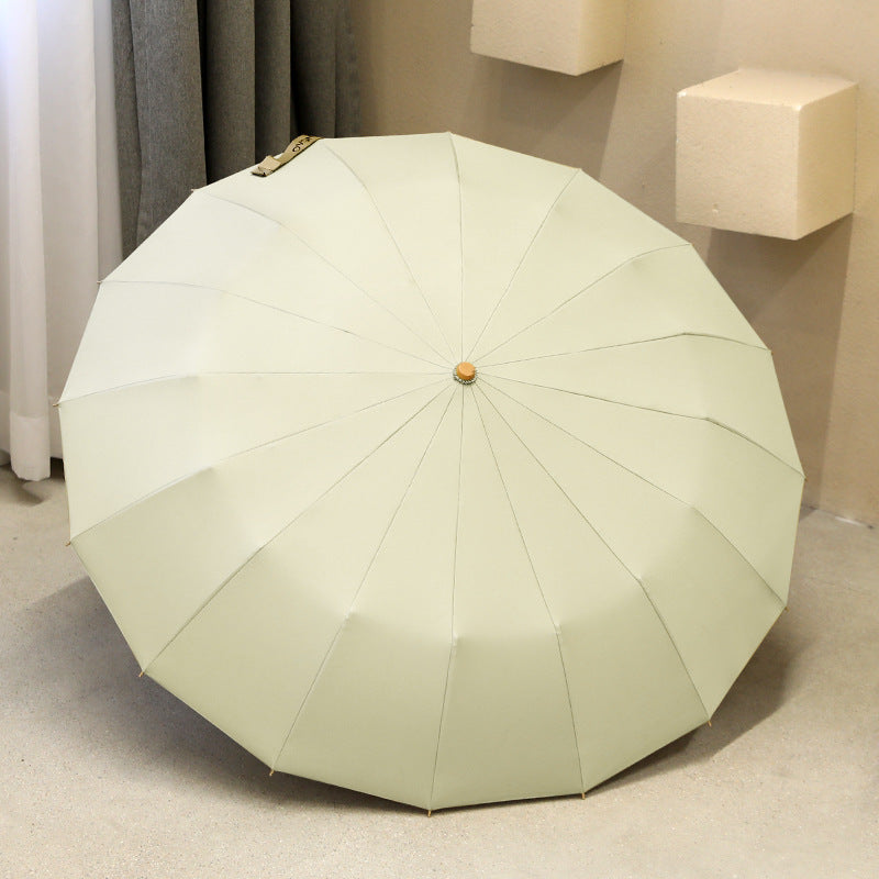 Women's Automatic Folding Umbrella with Ergonomic Handle and Wind-Resistant Technology Stornfield