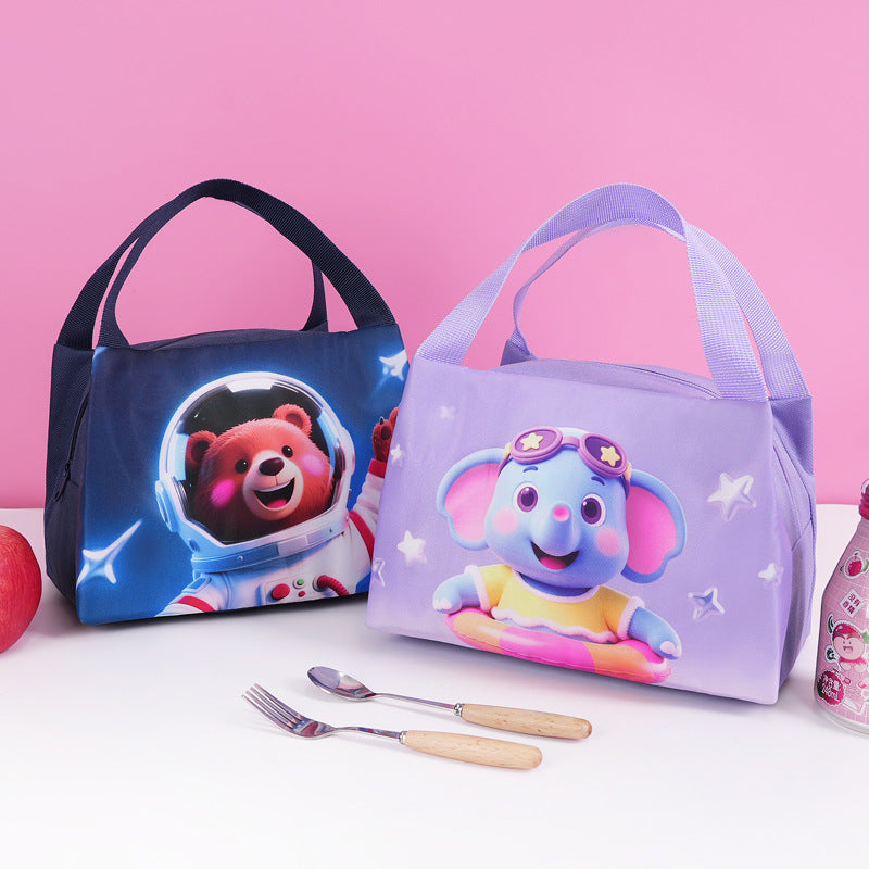 Cartoon-Themed Insulated Lunch Bag Stornfield