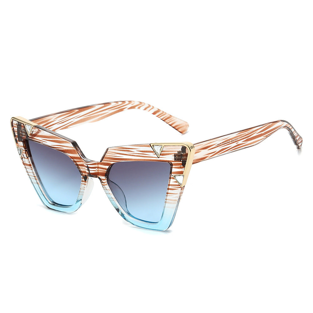 Statement Cat-Eye Sunglasses with Decorative Accents Stornfield