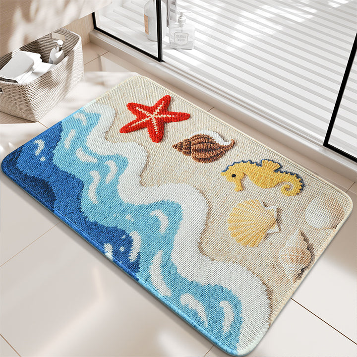 Nautical-Themed Bath Mat Stornfield