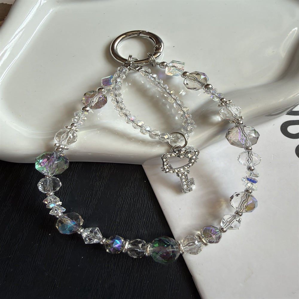 Elegant Crystal Beaded Keychain Stornfield
