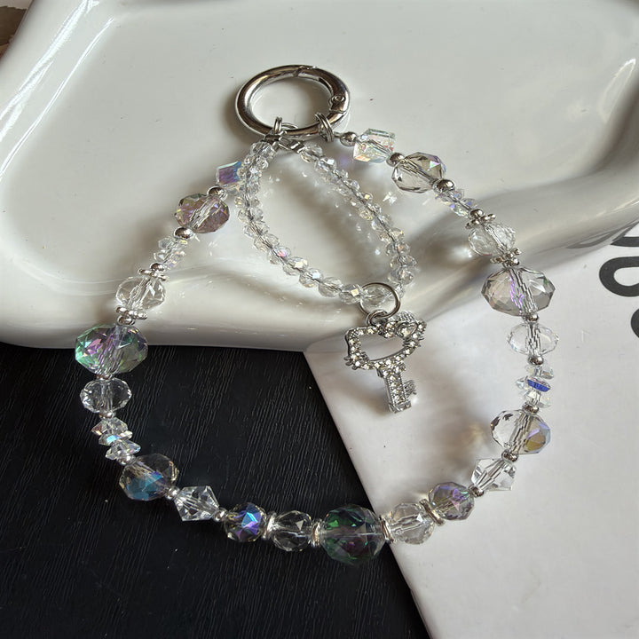 Elegant Crystal Beaded Keychain Stornfield