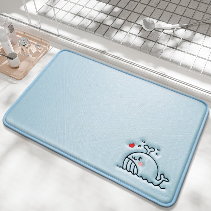 Decorative Easter-Themed Bath Mat