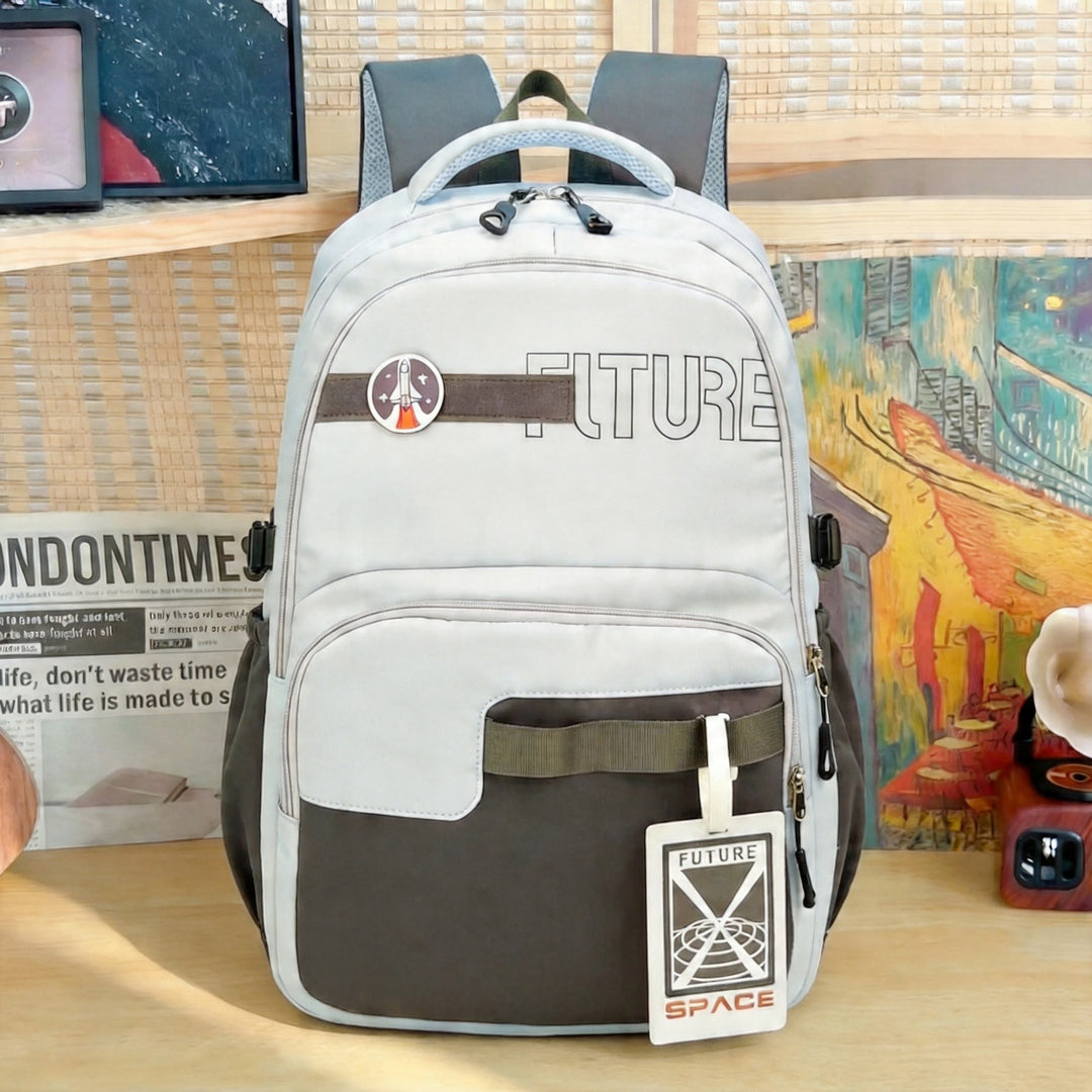Futuristic Graphic Design Backpack Stornfield