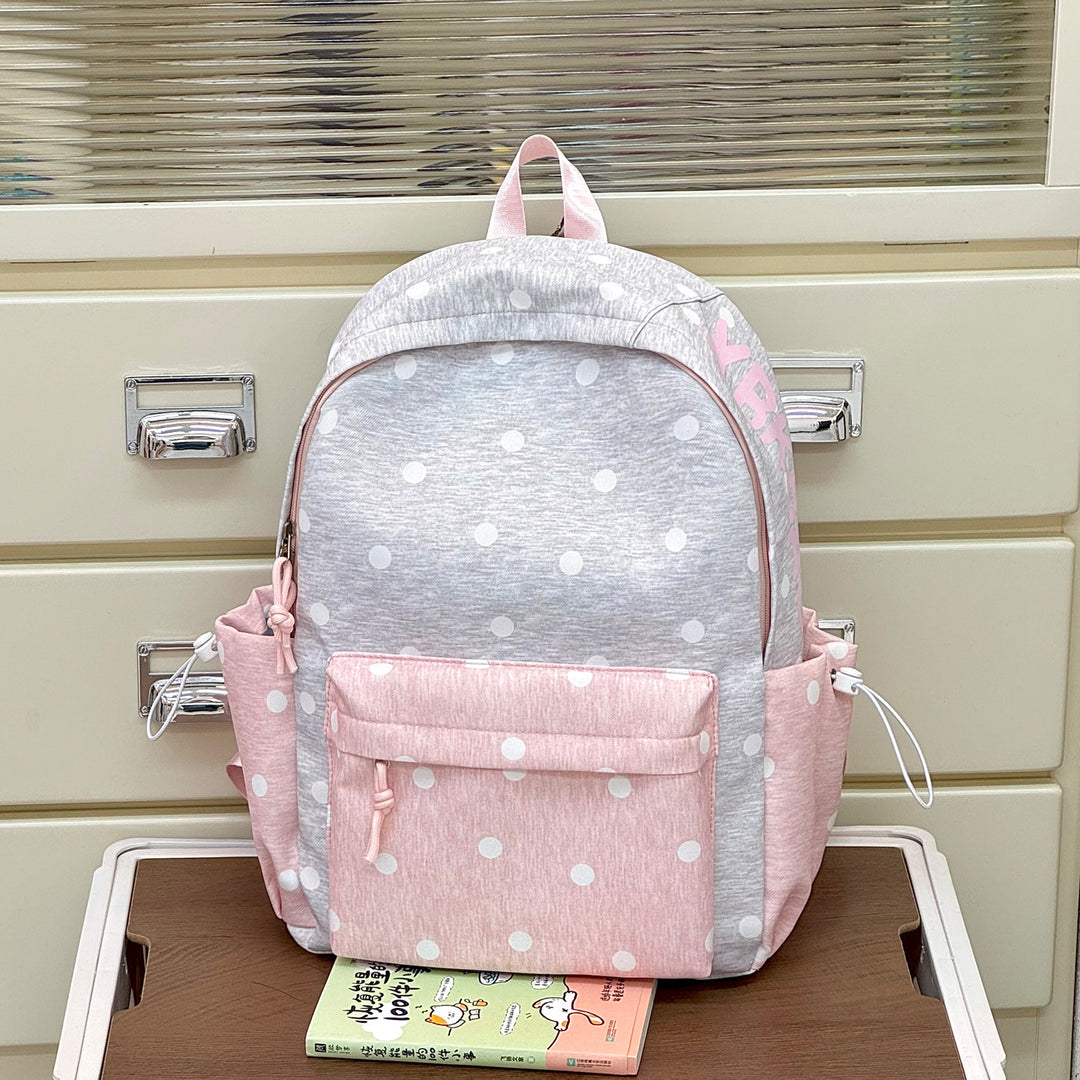 Stylish Polka Dot Patterned Backpack Stornfield 1791205639
