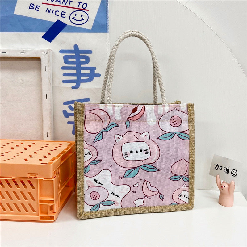 Fun Cartoon-Themed Beach Tote