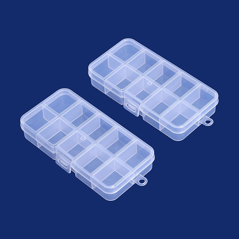Multi-Division Clear Craft Storage Box Stornfield