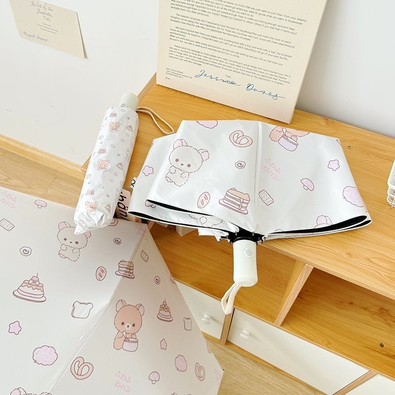 Women's foldable umbrella with playful animal motif Stornfield